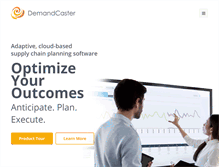 Tablet Screenshot of demandcaster.com